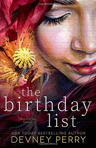 The Birthday List (Maysen Jar) Paperback – 3 April 2018