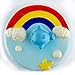 BeYumi Squishy Toy, Jumbo Rainbow Dolphin Cake Cream Scented Slow Rising Toy Soft Cute Stress Reliever