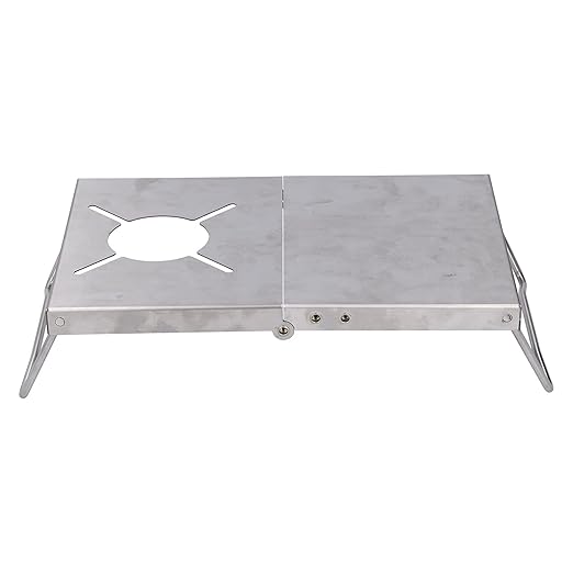 Outdoor Stove Stand Table, Camping Stove Stand Table Sturdy and Durable