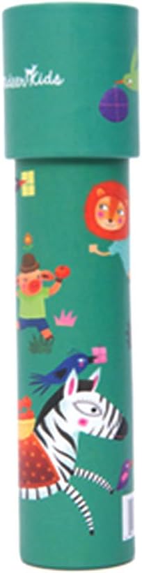 AiSi Classic Scope Kaleidoscope Magic Multivariant Triple Prism Science Educational Toy for Kids Zebra