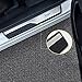 Stainless Steel Door Sill Scuff Plate Cover for Honda CR-V CRV 2017 2018 [Blue/Silver] (Blue)