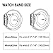 AdMaster Compatible for Apple Watch Band 42mm 44mm, Soft Nylon Sport Loop Replacement Wristband Compatible iWatch Apple Watch Series 4/3/2/1 Midnight Blue