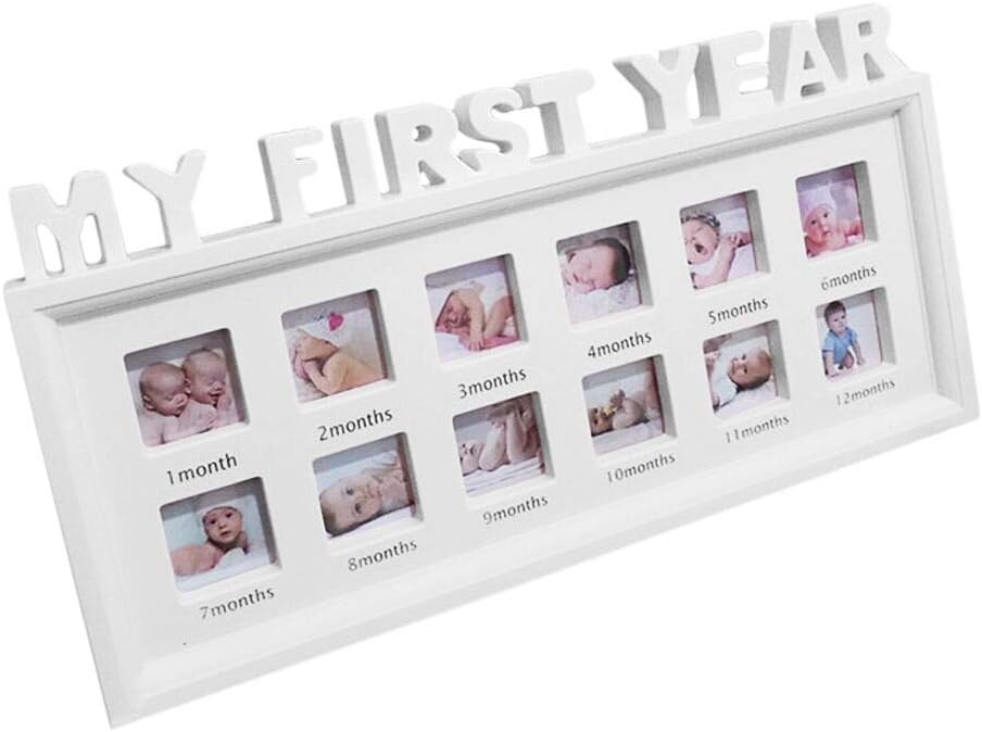 Picture Frames,Baby My First Year Photos Frame MultiPhoto Photo