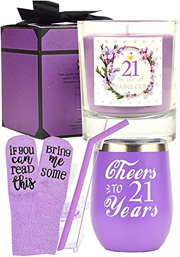 MEANT2TOBE 21ST BIRTHDAY GIFTS FOR WOMEN – TUMBLER...