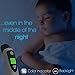 Baby Forehead Thermometer with Ear Function- iProven DMT489 Gray Cap - FDA and CE Approved - Clinical Accuracy Suitable for Baby, Infant, Toddler and Adults