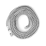 Sterling Silver 2.60mm Franco Chain Necklace, 30
