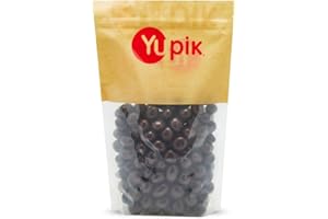 Yupik Dark Chocolate Covered Dates, 60% Cacao, 1 kg, Kosher, Dried Fruits, Dates Dipped in Rich Dark Chocolate, Chewy & Smoot