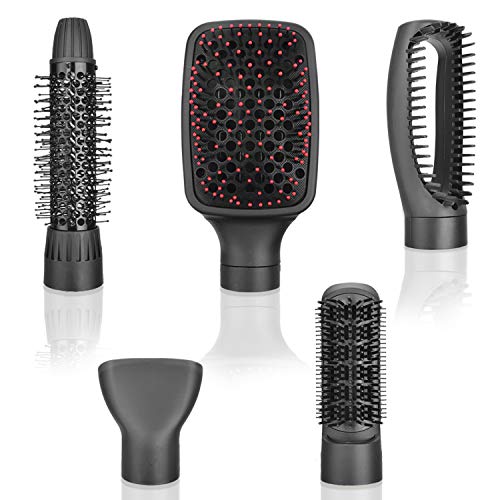 Hot Air Brush, Hair Dryer Brush, Hair Dryer Volumizer, 5 Changeable