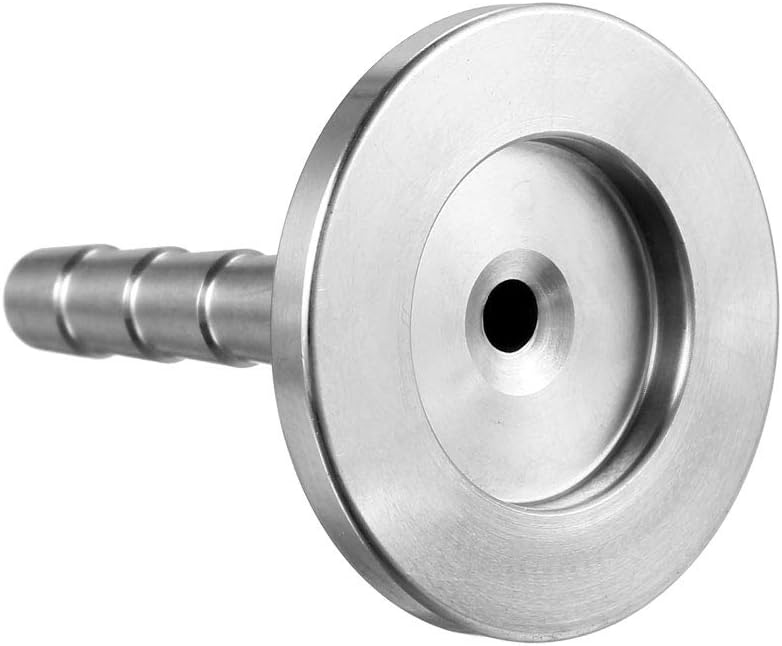 sourcing map Clamp Hose Adapter 1.181 Inch Flange to 1/4 Inch Hose Barb Fitting 2 Pcs, 1/4" - Image 4