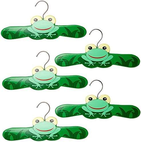 Kidorable Boys Toddler Hanger Set, Frog, Medium