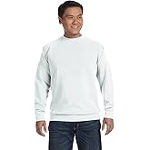 Comfort Colors Men Crewneck Sweatshirt, Style 1566(White)