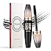Tetyana naturals 4D Silk Fiber Lash Mascara Waterproof, Luxuriously Longer, Thicker, Voluminous Eyelashes, Long-Lasting, Dramatic Extension, Smudge-proof, Hypoallergenic Formula