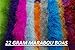 Feather Boa Marabou 22 Grams 6 Feet Long for Craft Sewing Trim Halloween Costume (Black)