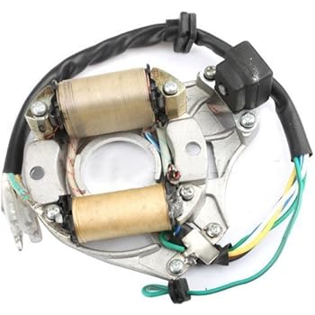 Amazon.com: 5 WIRES MAGNETO / STATOR for Chinese made 50cc ... sunl atv wiring harness 4 wire 