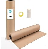 Rotolo Di Carta Kraft Nera Riciclata - Per Imballaggio, Pacchi, Decorazioni E Artigianato - Foto 7