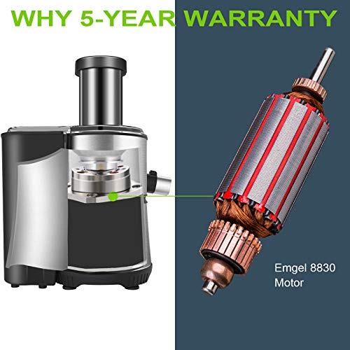 POTANE Multifunctional Juicer Machine, 3 IN 1 Centrifugal Juicer