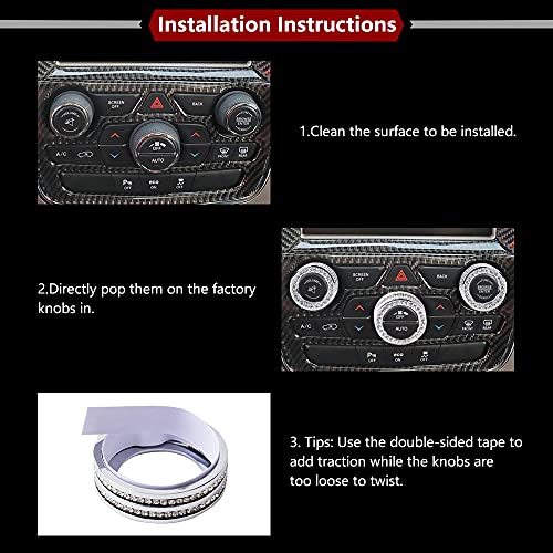 LECART for Jeep Cherokee Accessories 20142021 Bling Grand Cherokee