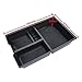 Autou Car Center Console Organizer Tray Storage Box for Dodge Ram 1500 Accessories 2009-2018(Full Console w/Bucket Seats ONLY)