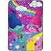 Dreamworks Trolls Show Me a Smile Reversible Twin/Full Bedding Comforter Features Princess Poppy Dancing In A Bed of Flowers On One Side And Poppy With Friend Branch On The Other Side (1, Twin/Full)