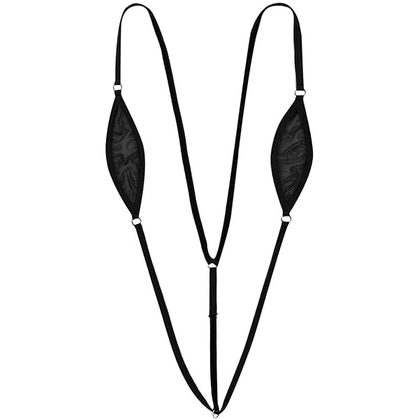 JEEYJOO Womens Sexy One-Piece Lingerie Extreme Mini Sling Y-Back