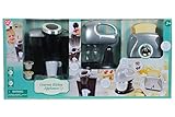 PlayGo Pretend Play Gourmet Kitchen Appliance Set-Single Serve Coffee Maker, Mixer & Toaster, 3 Piece