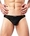 Winday Men Briefs Breathable Ice Silk Triangle Bikinis and Lace Underwear N131