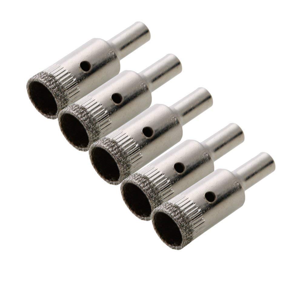 Photo 1 of 1/2" Inch Diamond Drill Bit Hole Saw for Tile Glass Marble Granite Fiberglass Ceramic Tool (5 Pack)