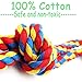 DIY House Large Dog Chew Rope Toys for Aggressive Chewers Rope Chew Toys for Large Medium Dogs Indestructible Tug of War Durable 100% Cotton Rope Toy for Large Breed Toy