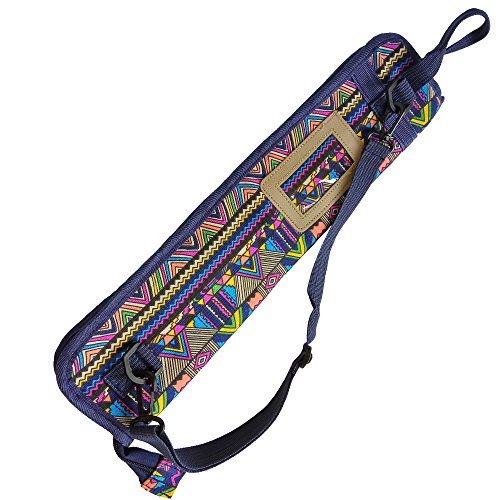 Xinlink Professional Waterproof Drumstick Case Classic Country Style Pattern Carrying Gig Bag Covers with Shoulder Strap Kids Children Drum Stick Mallet Percussion Instrument Accessories