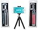 RIF6 Flexible Tripod for iPhone, Digital Camera, Webcam; Lightweight, Mini and Portable with Mobile Ball Head and Universal Octopus Mount