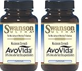 Swanson Ultra Maximum Strength AvoVida 300 mg -- 2 Bottles each of 60 Capsules
