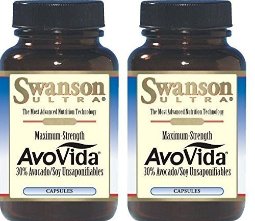 Swanson Ultra Maximum Strength AvoVida 300 mg -- 2 Bottles each of 60 Capsules