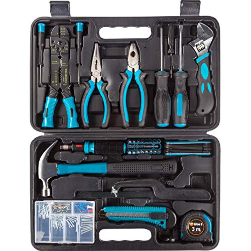 Bort BTK-160 - Werkzeugkoffer 38-teiliges Werkzeugset für Haushalt und Hobby, Universal und Haushalts-Werkzeuge, inkl… – Bild 4