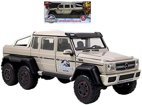 Jurassic World Die-Cast Mercedes Benz G 63 AMG 6x6 1/24 Scale "IN STOCK"