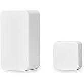 Nuki Door Sensor, for Nuki Smart Lock, Remote Notifications (Door Open, Closed), Bluetooth, Accessory for Electronic Door Lock, Smart Home, White