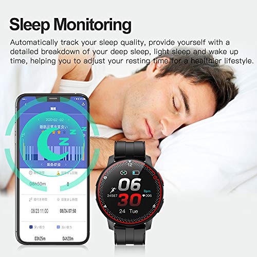 Fitness Trackers,Smart Watch with Heart Rate Monitor Step Calorie Counter Sleep Monitor ,1.3\