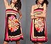 ACVIP Women's Flower Printed Halter Short Beach Dresses Black