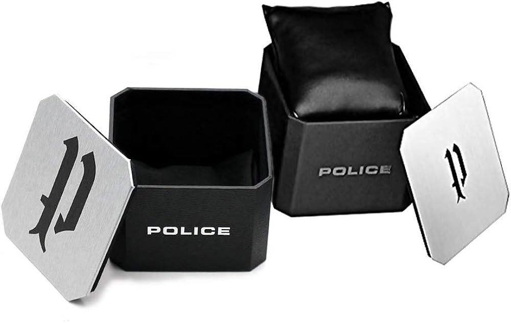 POLICE Unisex Stainless Steel Jewellery Box - PJ26566PSB.01, Black - Image 4