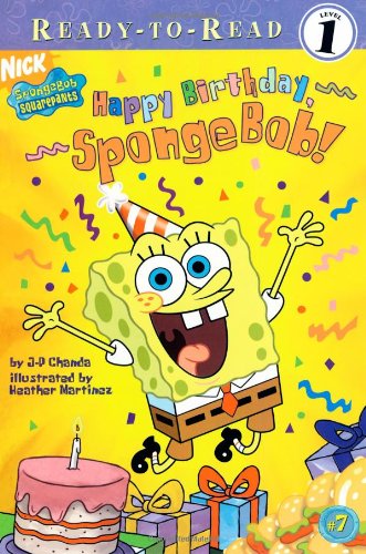 Happy Birthday, SpongeBob! (Spongebob Squarepants Ready-To-Read: Level 1)