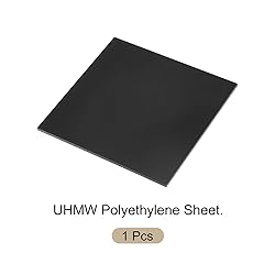 Rebower 8 x 8 Inch UHMW Polyethylene Sheets, 5/32