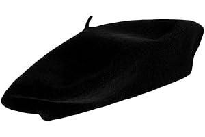 CoverYourHair Wool Berets for Adults - French Beret - Artist Hat - Pack