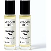 B.acarat Rouge 54 Roll-On Perfume Oil – |(Pack of 2)|Long Lasting Alcohol-Free Fragrance – Sweet, Amber & Woody Scent Inspired by Luxury Perfume – 10ml Concentrated Cologne Oil