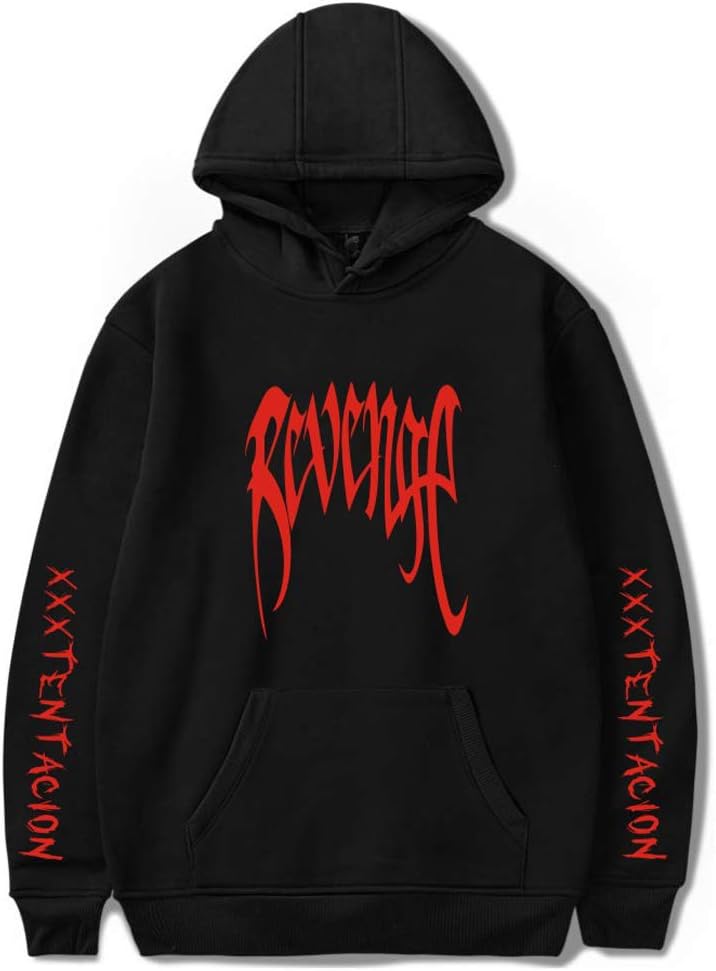 ASLIMAN Rip Xxtentacion Hoodies for Men Women Broken Heart Pullover Hooded Sweatshirt