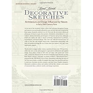 Decorative Sketches: Architecture and Design Influenced by Nature in Early 20th-Century Paris