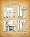 Original Piano Patent Art Prints - Set of Four Photos (8x10) Unframed - Makes a Great Music Studio Decor and Gift Under $20 for Piano Players and Music Lovers