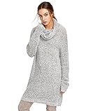 ROMWE Women's Oversized Loose Turtleneck Long Sleeve Pullover Sweater