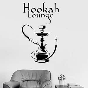 Hookah Lounge Tatuajes de pared Smo Shisha Bar árabe Hombre Cueva