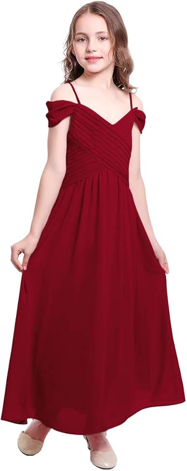 plain flower girl dresses