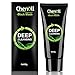 Charcoal peel off mask, Charcoal Black Mask, Remove Blackhead Facial Mask, Invisible Pores, Deep Cleansing Purifying Mask, Activated Natural Bamboo Charcoal Blackhead Peel Off Mask