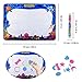 Magic Water Drawing Mat, Upgrade Doodle Mat in 7-Colored, Aqua Painting Board Writing Mats with Magic Pen & Big Molds, Best Educational Toys Gifts for Boys Girls Age 2 3 4 5+ Year Kids/Toddlers